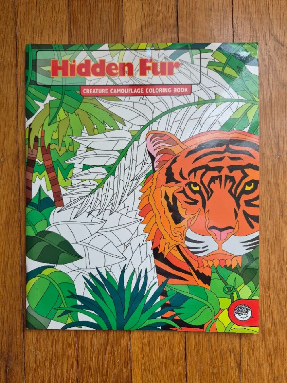 NEW Hidden Fur Creature Camouflage Coloring Book